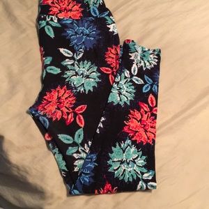 TC Floral Leggings